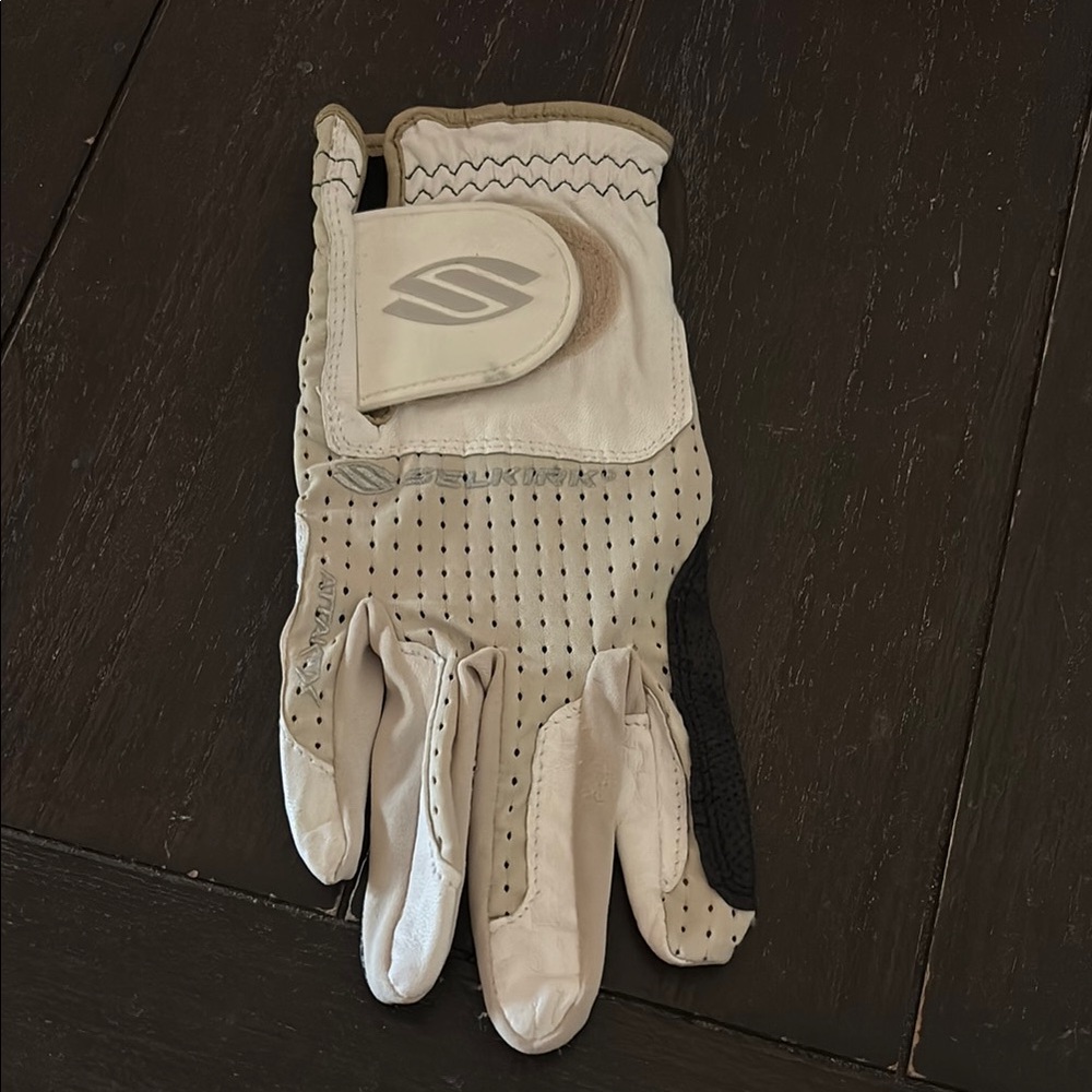 Selkirk Pickleball White Golf Glove with Logo